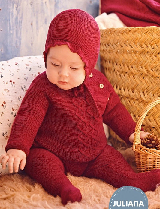 CONJUNTO POLAINA 3.P TACHON ROMBOS RIOJA