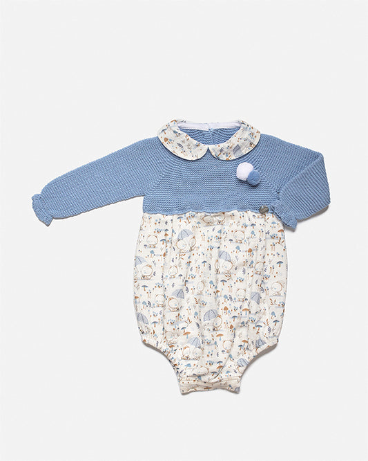 PELELE CUERPO PUNTO TELA ANIMALITOS CIELO