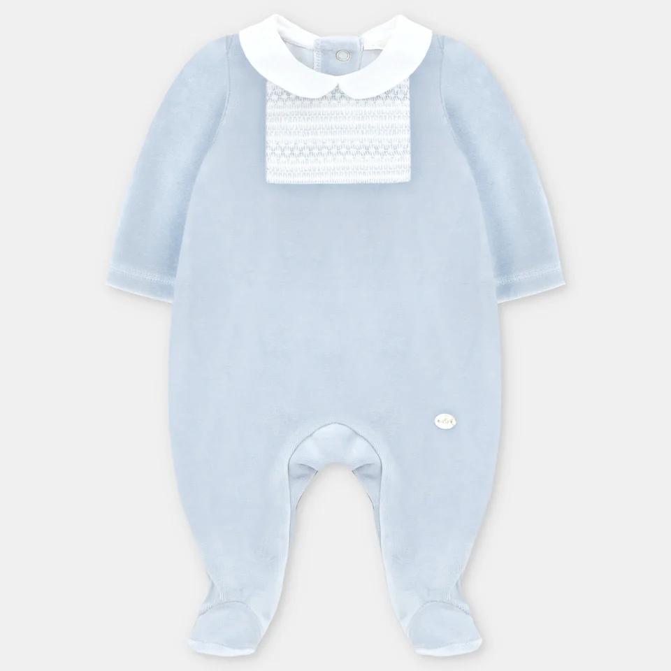 PELELE LARGO TERCIOPELO SMOCK NIÑO COTTON HOME