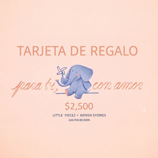 Tarjeta de Regalo Alina Beunen $2,500