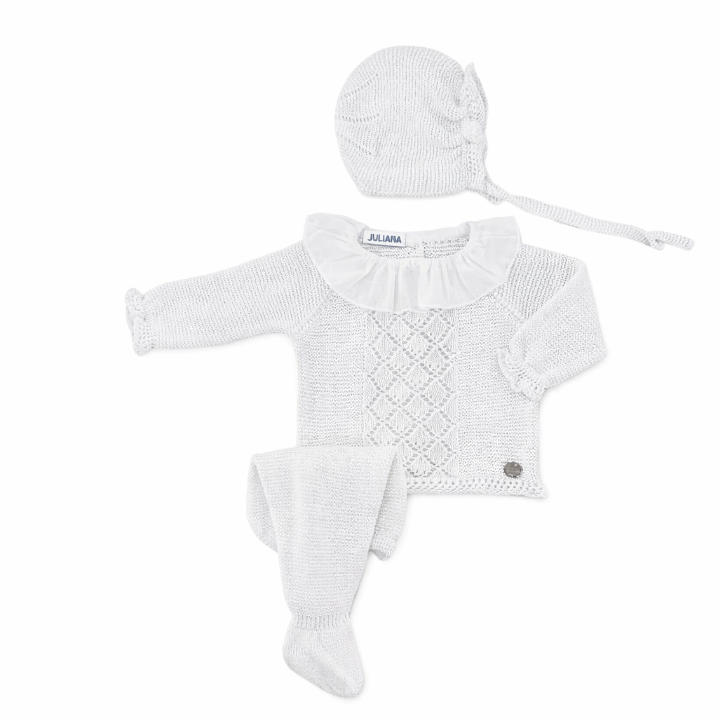 CONJ. TACHON CALADO BLANCO