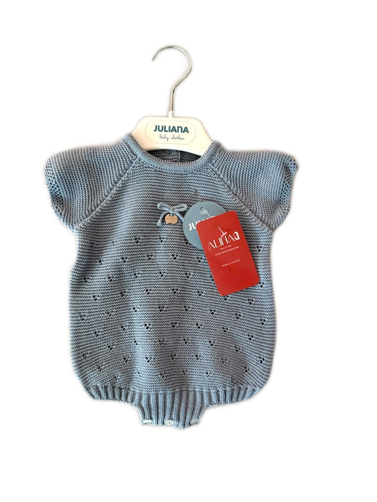 PELELE PUNTO CALADO LAZO CIELO